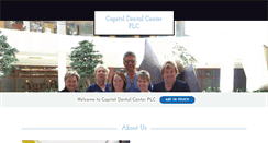 Desktop Screenshot of capitoldentalcenterplc.com